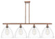Innovations 516-4I-AC-GBD-122-LED 4 Light Island Light, Antique Copper