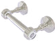 Pacific Grove 2-Post Toilet Paper Holder with Groovy Accents, Satin Nickel