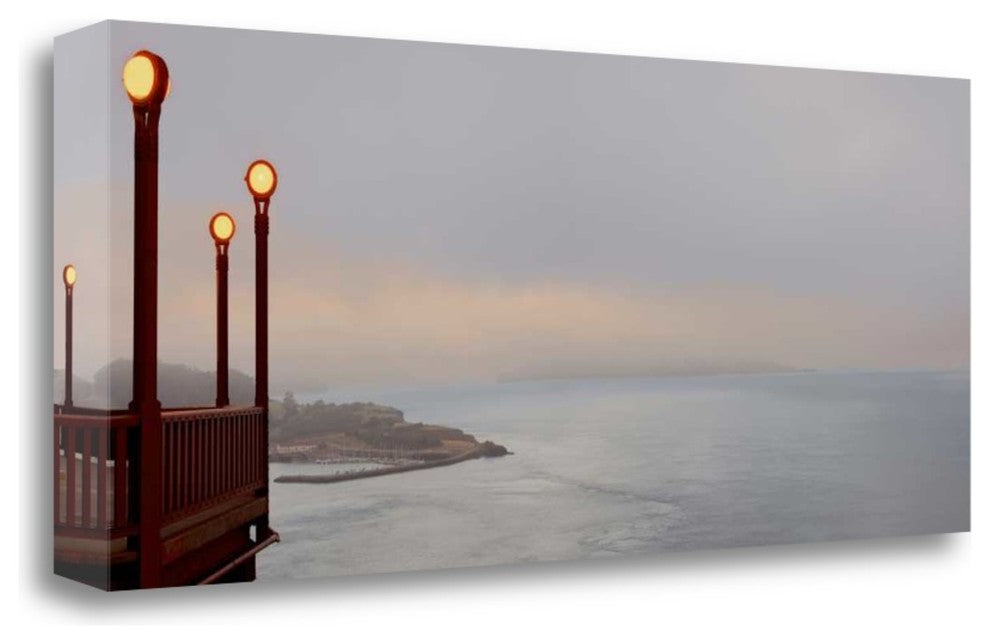 "Golden Gate Bridge Pano - 129" By Alan Blaustein, Giclee on Gallery Wrap Canvas