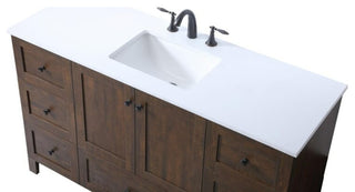 Elegant Lighting VF2854 Soma 54" - Natural Oak