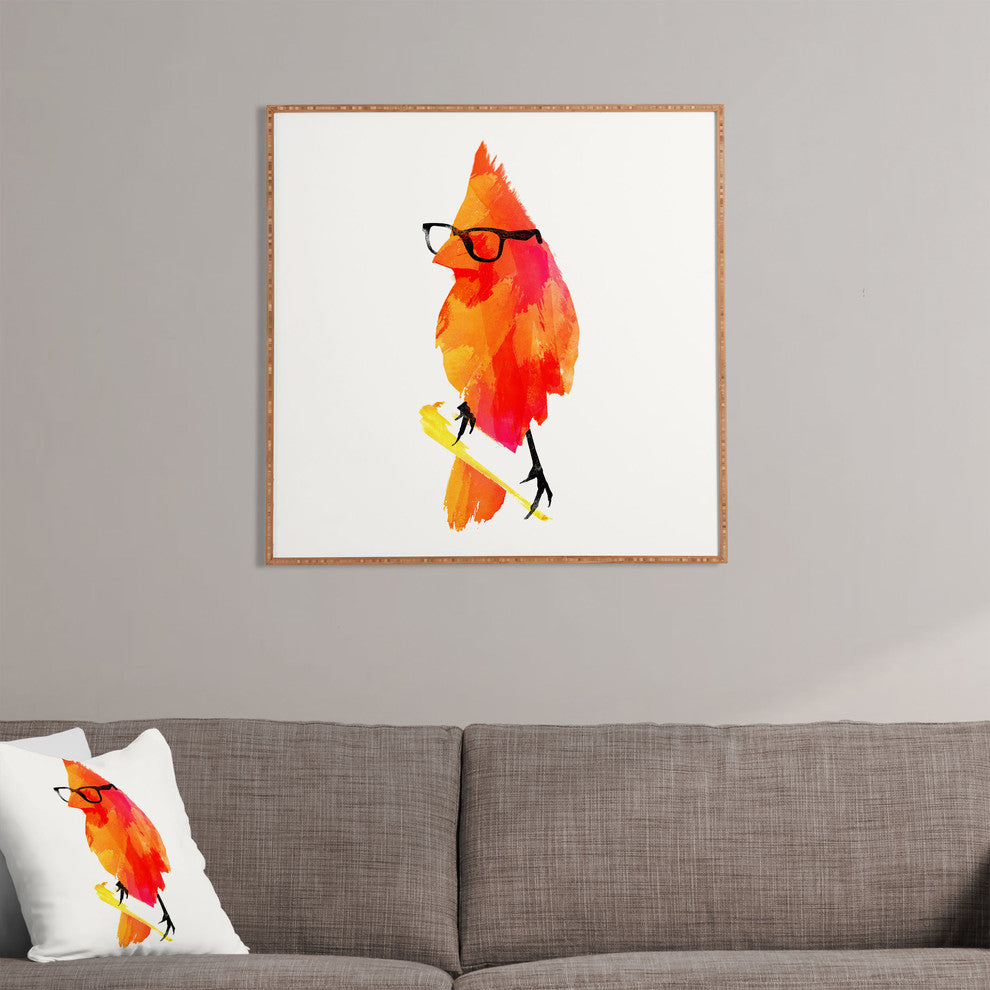 Robert Farkas Punk Bird Framed Wall Art