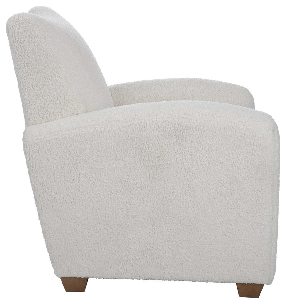 Uttermost Teddy Accent Chair, Natural