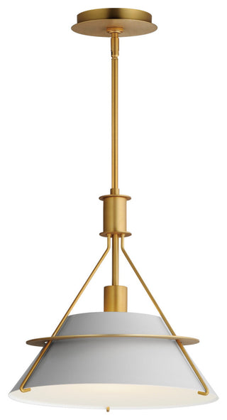 Maxim 25221 Lucas 15"W Pendant - Natural Aged Brass