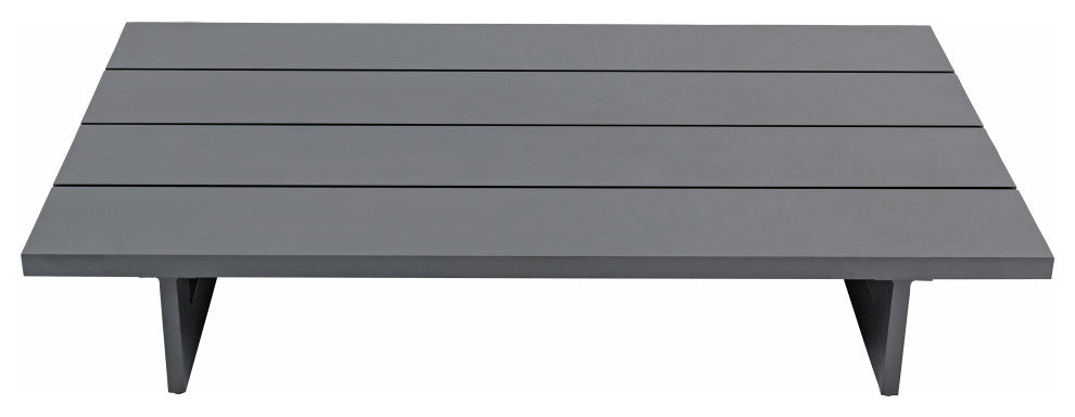 Maldives Outdoor Patio Coffee Table, Grey