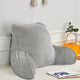 Supersoft Bedrest Lounger Backrest With DIY Filling, Light Gray