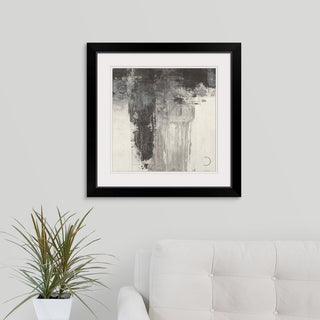 "Windswept I" Black Framed Art Print, 24"x24"x1"