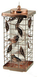 Audubon™ NA35329 Squirrel Resistant Caged Tube Bird Feeder, 2 Port, 1.75 Lbs