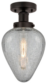 Geneseo 1-Light 6" Semi-Flush Mount Oil Rubbed Bronze