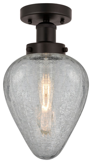 Geneseo 1-Light 6" Semi-Flush Mount Oil Rubbed Bronze