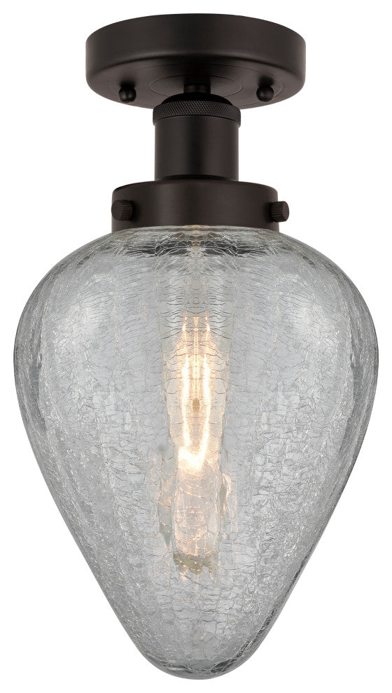 Geneseo 1-Light 6" Semi-Flush Mount Oil Rubbed Bronze