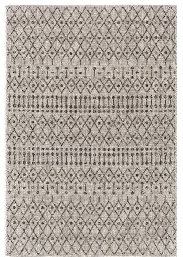 Surya Eagean EAG-2334 10'x14' Rug, Black/Taupe/Light Gray/White