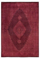 Overdyed One-of-a-Kind Hand-Knotted Area Rug Pink, 6' 7" x 9' 8"