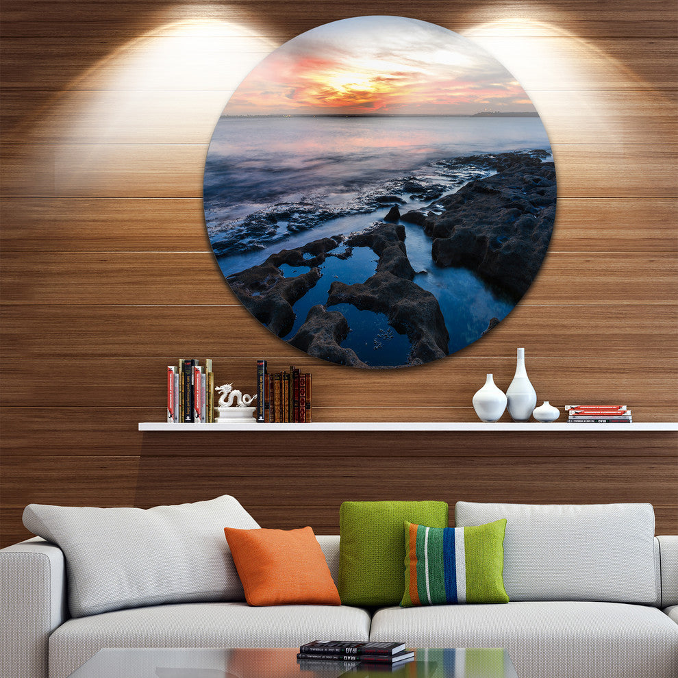 Beautiful Blue Waters In Australia Beach, Seashore Disc Artwork, 11"