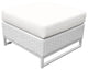 Miami Ottoman Sail White