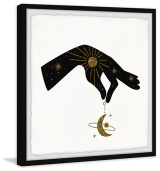 "Celestial Balance" Framed Painting Print, 32x32