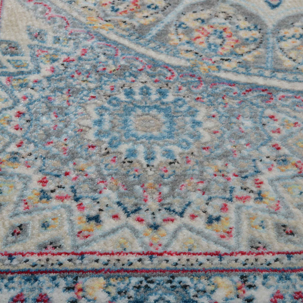 MACHINE MADE POLYESTER AREA RUGS  -Multicolor, Oriental ,Rugs for Living Room
