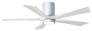 Irene-5HLK 52" Ceiling Fan, Gloss White/Matte White