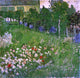 Vincent Van Gogh Daubigny's Garden Premium Canvas Print