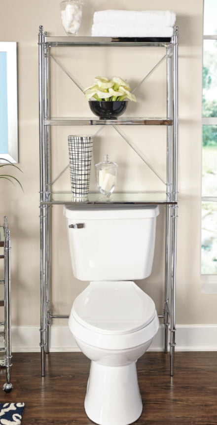 Pinnacle Chrome and Glass Spacesaver