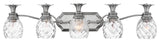 Hinkley Lighting H5315 Plantation 5 Light 37"W Bathroom Vanity - Polished