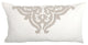Kent 100% Cotton Embroidered King Sham by Kosas Home, Ivory