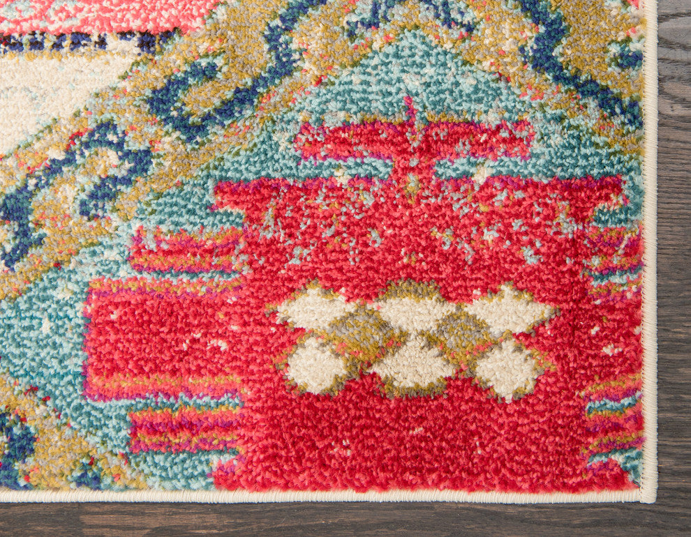 Unique Loom Multicolored Yosemite Sedona 6'' 0 x 6'' 0 Square Rug