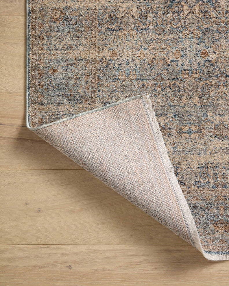 Angela Rose x Loloi Blake Ocean / Mocha 6''-7" x 9''-10" Area Rug