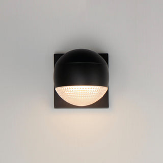 ET2 E30163-126 Modular 5" Tall LED Outdoor Wall Sconce - Black