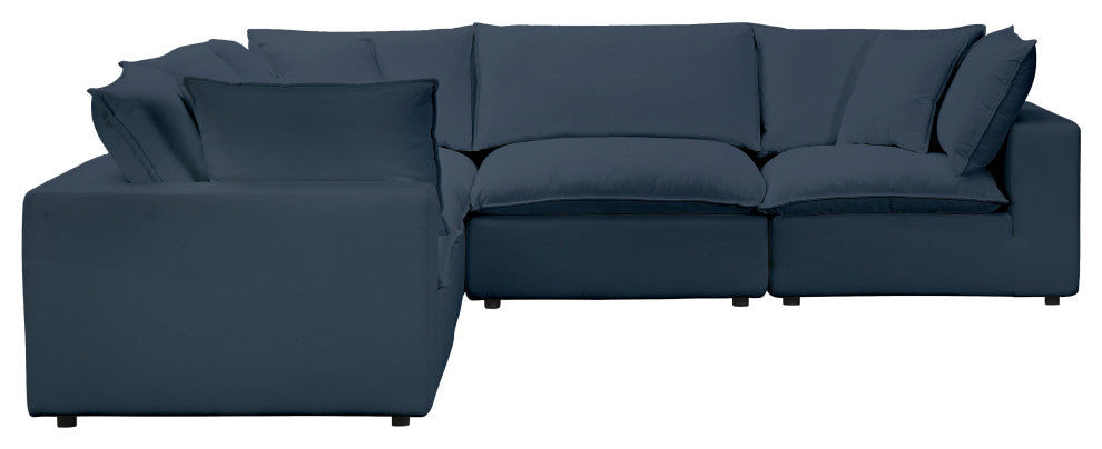 Cali Navy Modular L-Sectional