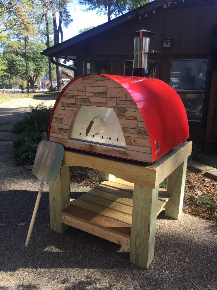 Maximus Prime Arena Portable Pizza Oven Red