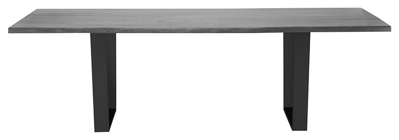 Versailles Oxidized Grey Wood Dining Table, HGSX202