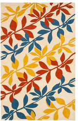 Safavieh Soho Soh764B Floral Rug, Beige/Multi, 3'6"x5'6"