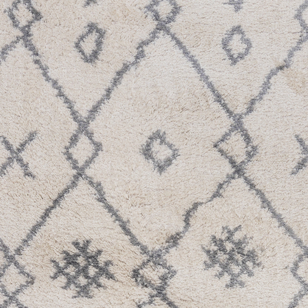 Aspen Emara Shag Polypropylene Area Rug, 2'2" X 10'