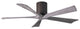 Matthews Fan, Irene-5H Ceiling Fan, Textured Bronze, 52", Barn Wood