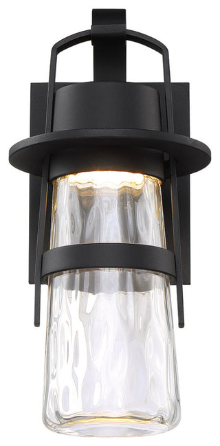 Balthus 14" LED Outdoor Wall-Light 3000K, Black