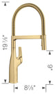 Blanco Rivana Semi-Pro Kitchen Faucet