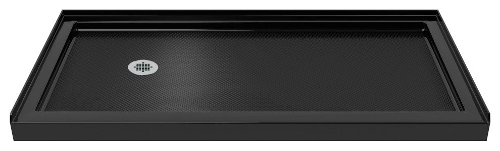 Infinity-Z 32x60x74 3/4 Clear Sliding Shower Door Oil Rubbed Bronze/LD Black