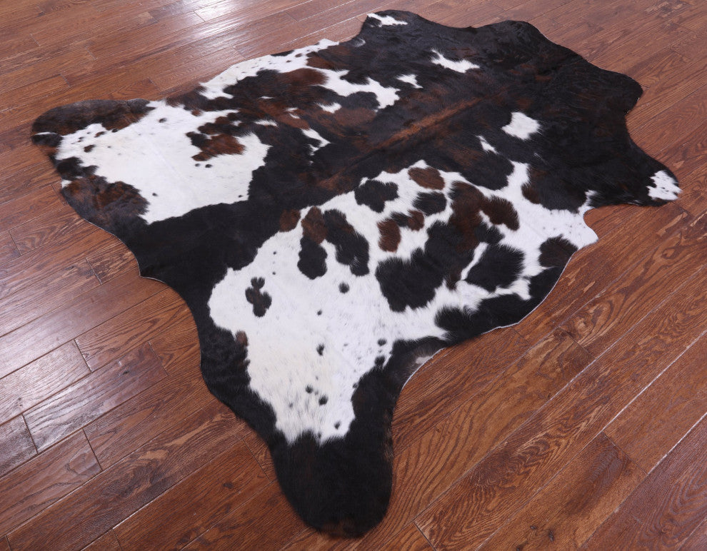 Natural Cowhide Rug 6' 8" X 6' 4" C2406