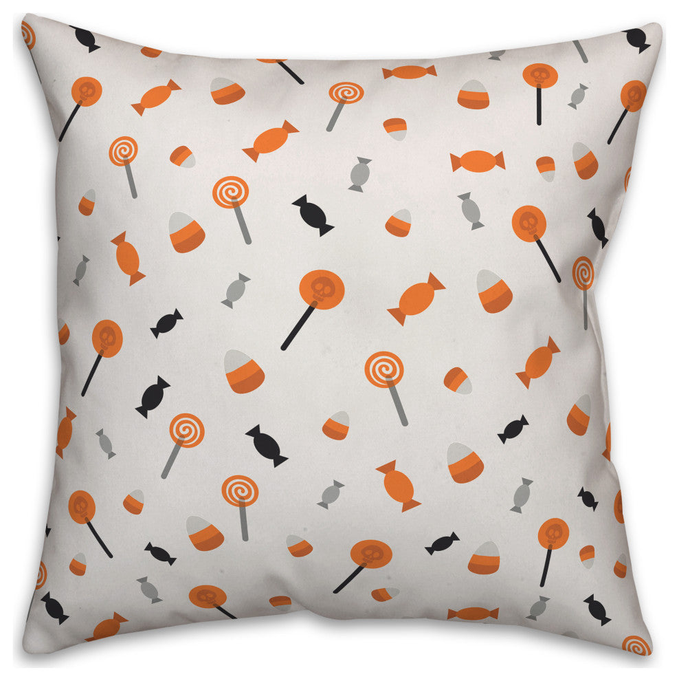 Halloween Candy 20x20 Throw Pillow