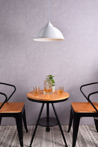 Courtney 1-Light White Pendant
