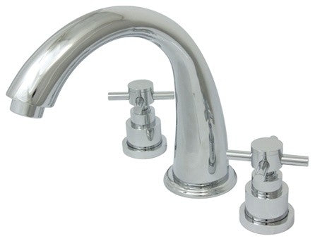 Kingston Brass Roman Tub Faucet, Polished Chrome