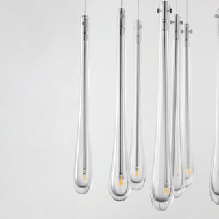 ET2 E24217-122 Stillo 9 Light 16"W LED Suspension Multi Light - Satin Nickel