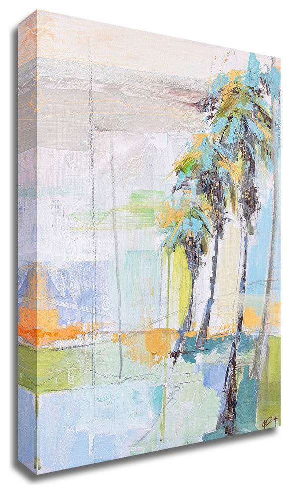 Palm Two by Kym De Los Reyes, Print on Canvas, 11"x14"