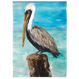 Flag  Printed  Pelican On Post Polyester Large
