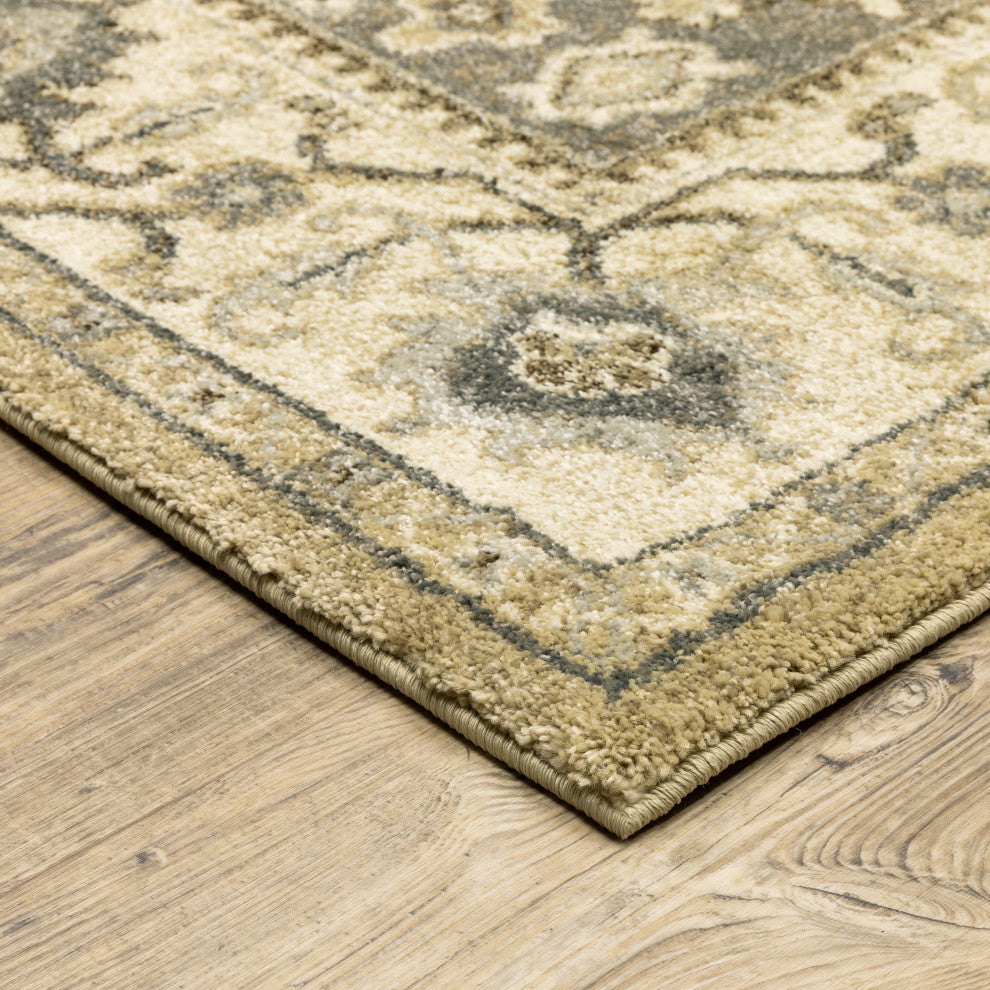 Oriental Weavers Florence Indoor Rug Beige/ Grey 6'7" X 9'6"