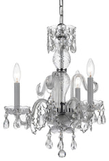 Crystorama Lighting Group 5044-CL-MWP Traditional Crystal 3 Light - Polished