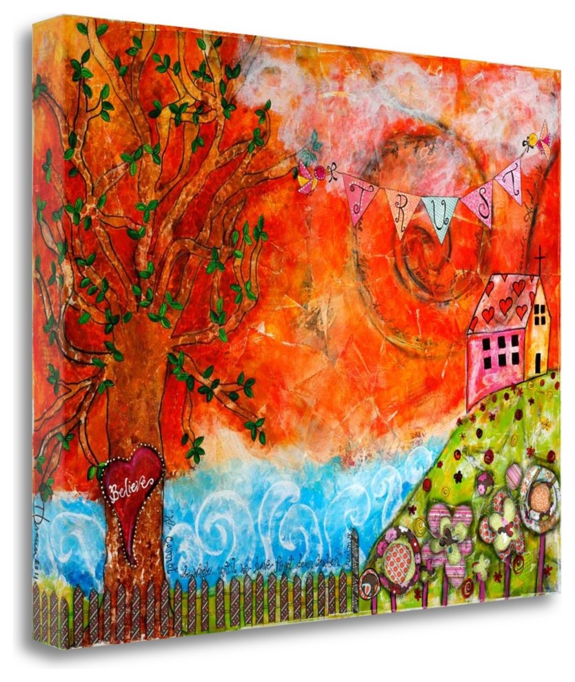 "Trust" By Denise Braun, Giclee Print on Gallery Wrap Canvas, Ready to Hang