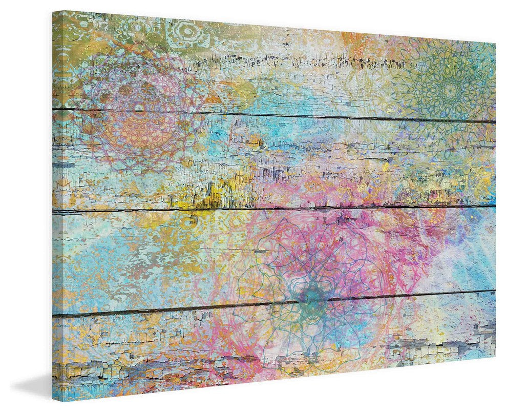 "Vintage Abstract 5182" Painting Print on Canvas by Irena Orlov