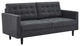 Exalt Tufted Fabric Sofa - Charcoal EEI-4445-CHA