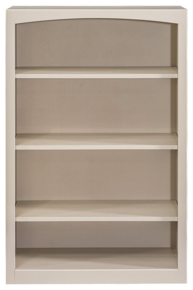 Solid Wood Bookcase, 48"x30", Sand Dollar